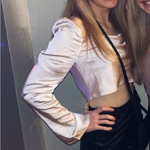 Satin princess Polly top